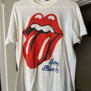 Vintage 1989 Rolling Stones Shirt  North American Tour XL USA Band Concert Tee